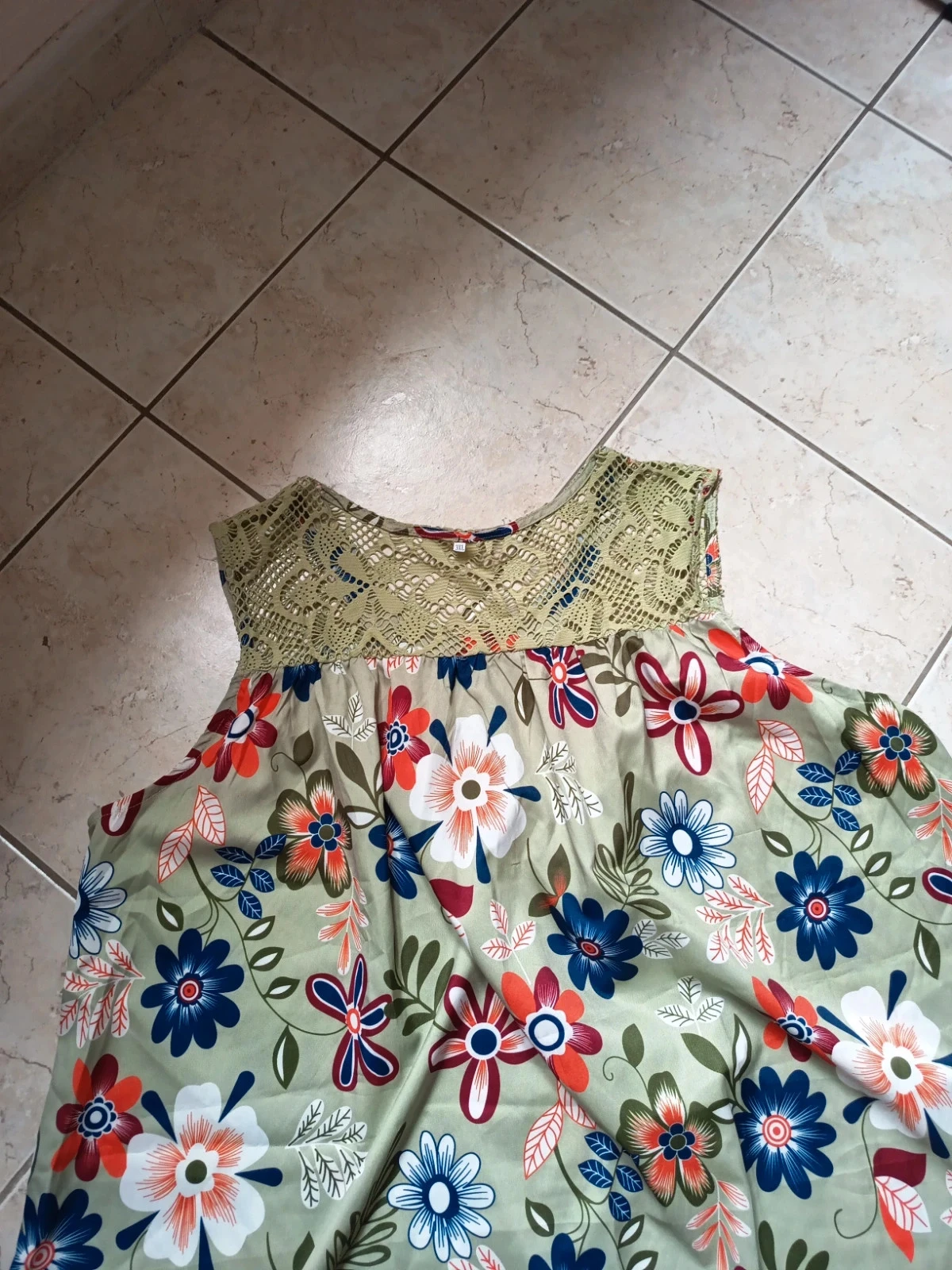 Green floral lightweight dress – photo 2